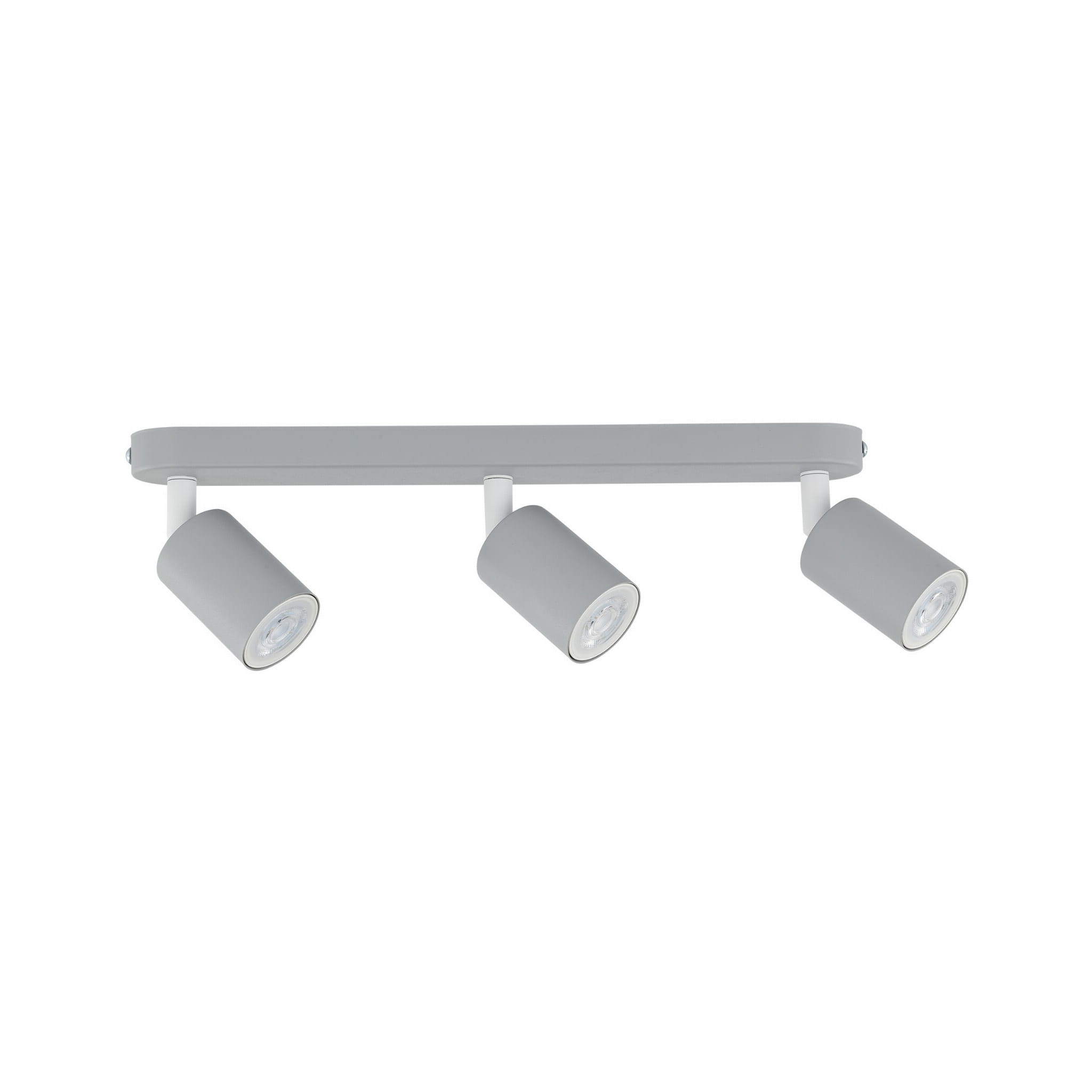 Plafon nowoczesny skandynawski loft metalowy reflektory szary TK Lighting Livia 10242 3x10W GU10
