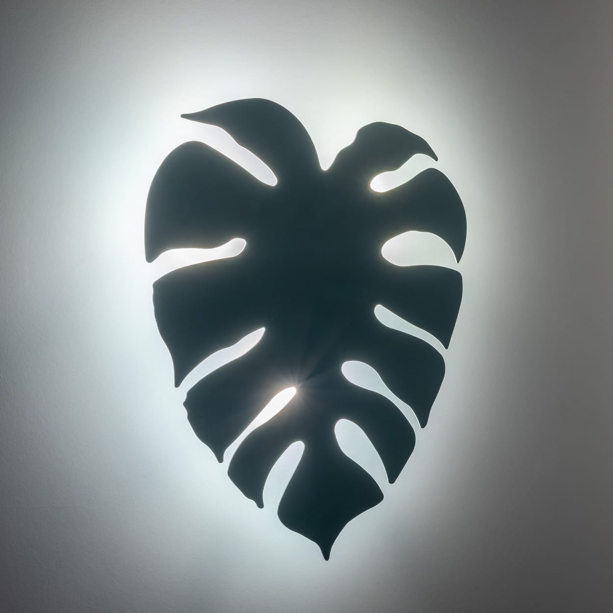 Kinkiet nowoczesny loft rustykalny skandynawski metalowy liść miętowy TK Lighting Monstera 5947 3x6W G9