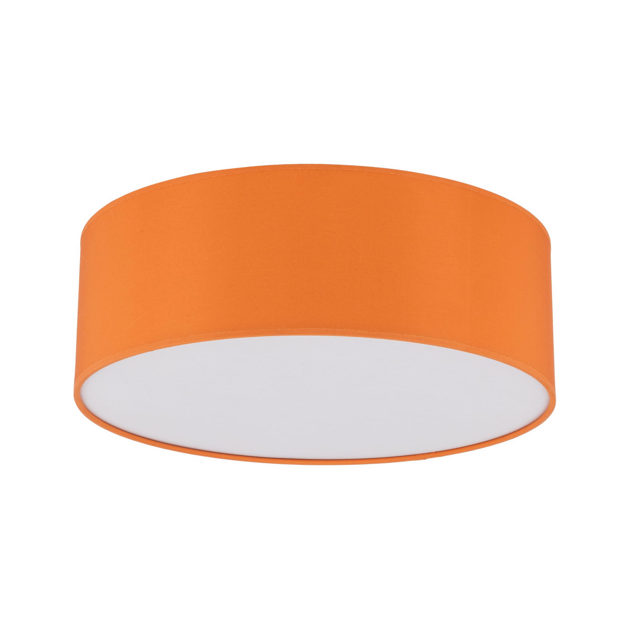 Plafon nowoczesny boho skandynawski abażur materiałowy koło pomarańczowy TK Lighting Nicola 10153 4x15W E27