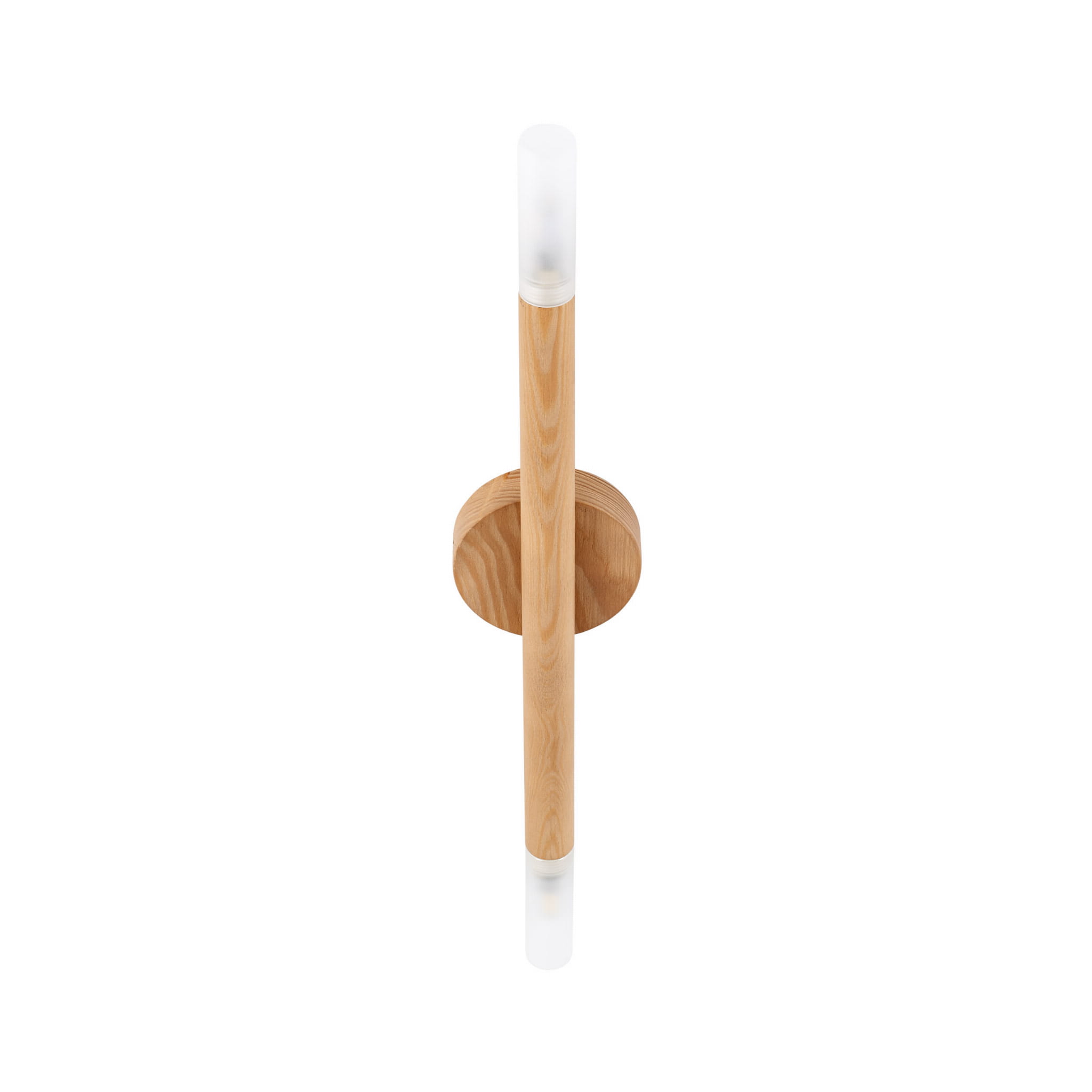 Kinkiet nowoczesny skandynawski boho drewniany podłużny rurka sosna TK Lighting Noble 4523 2x6W G9