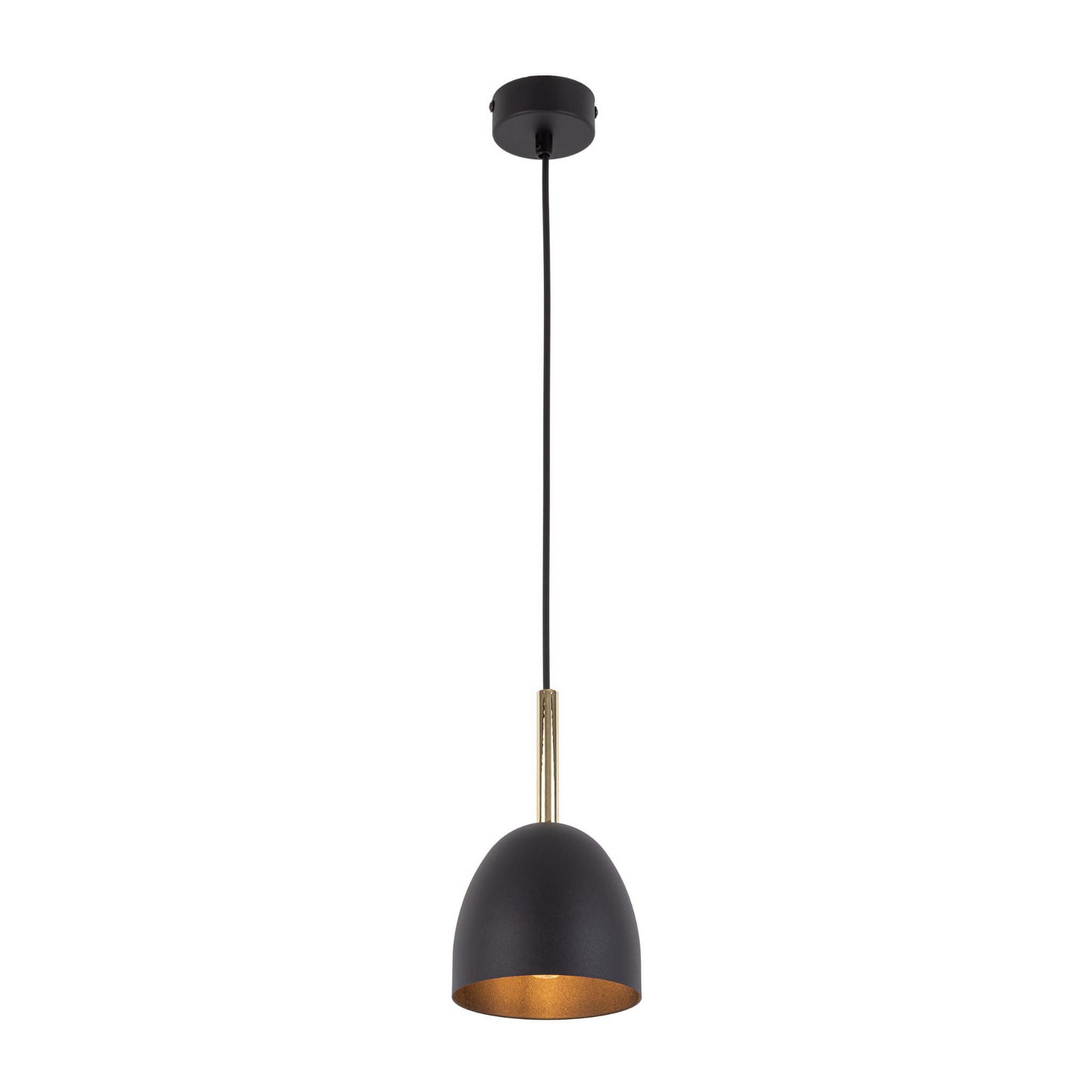 Tk Lighting Nord 4870 lampa wisząca 1x15W E27 czarna drewniana