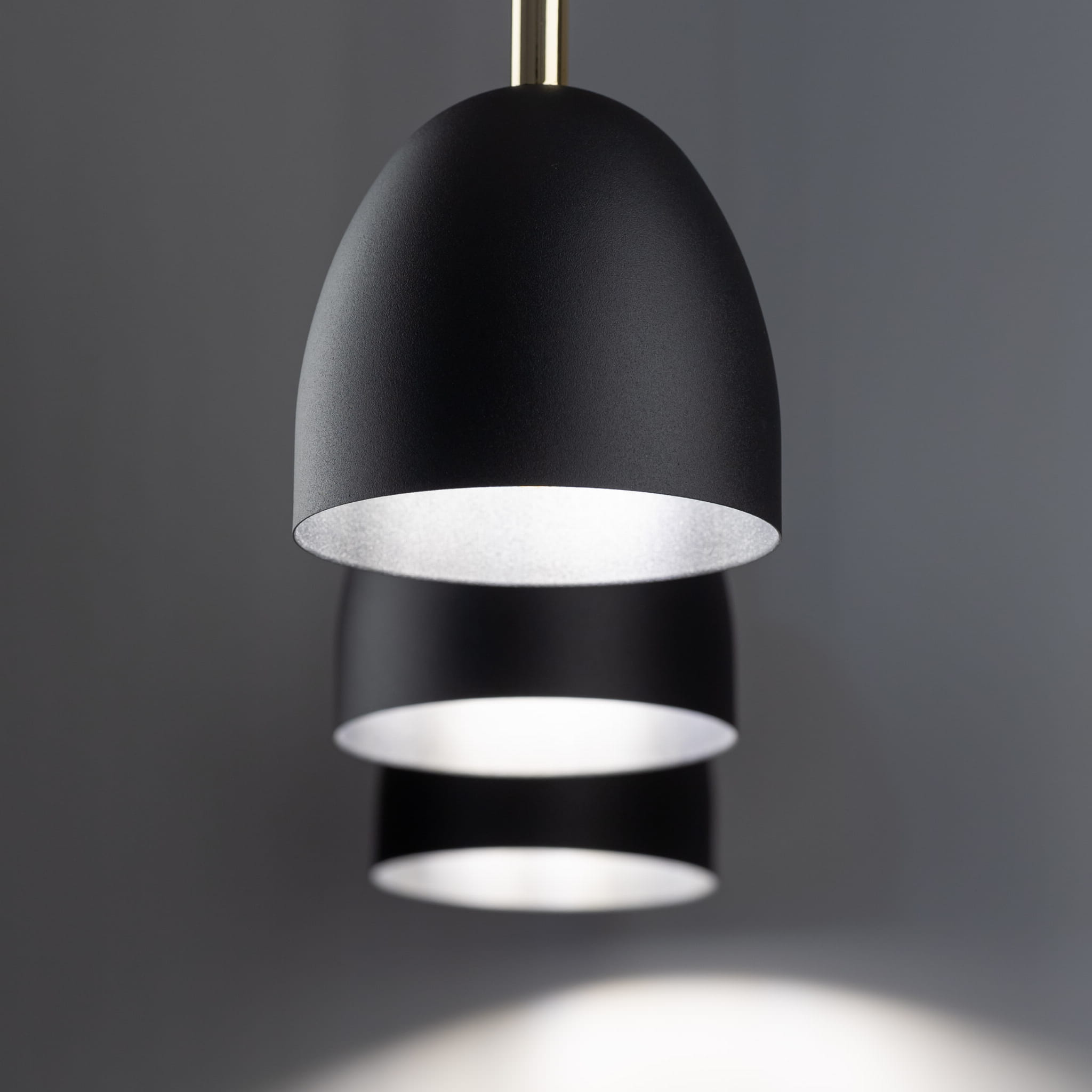 Tk Lighting Nord 4871 lampa wisząca 3x15W E27 czarna drewniana