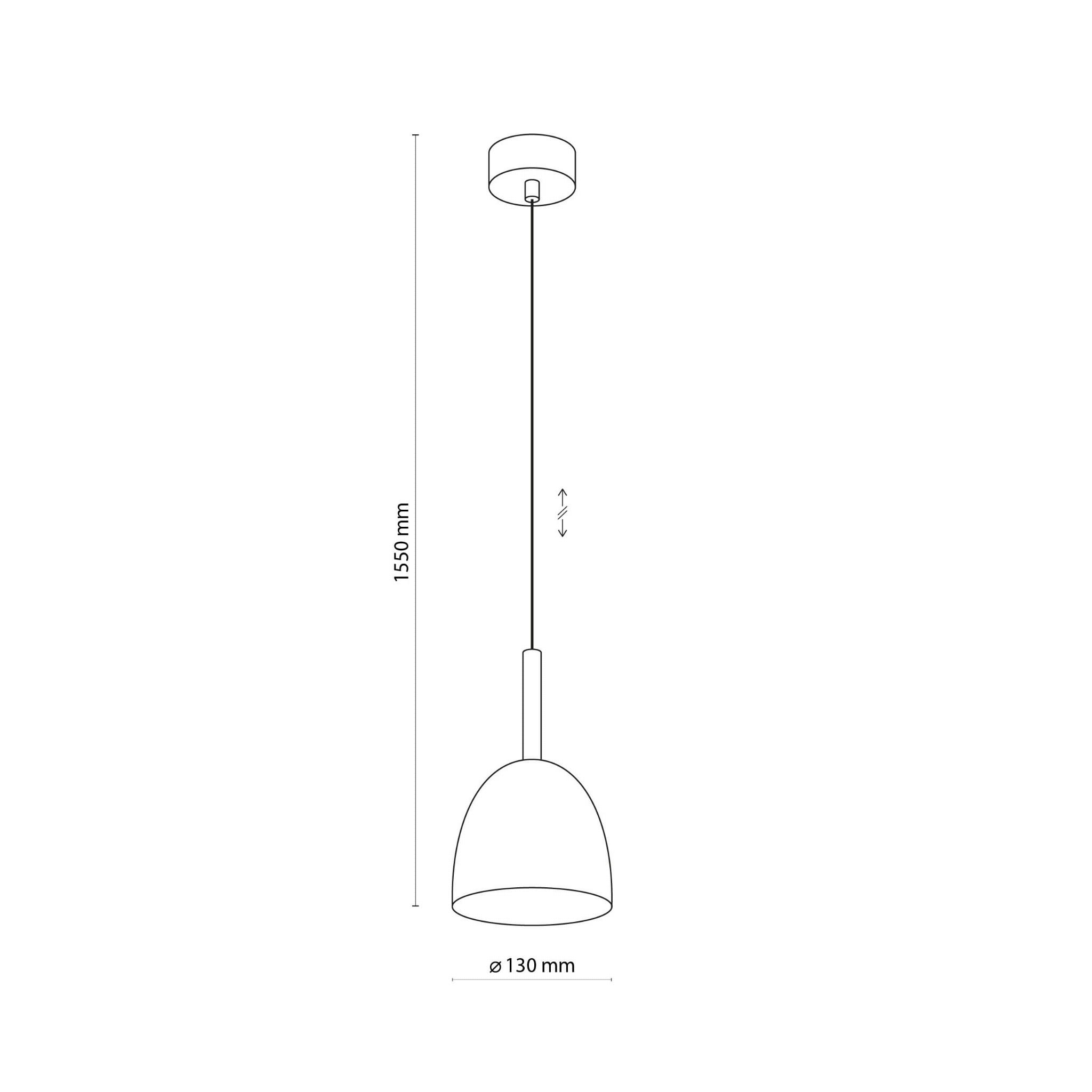 Tk Lighting Nord 4868 lampa wisząca 1x15W E27 biała drewniana