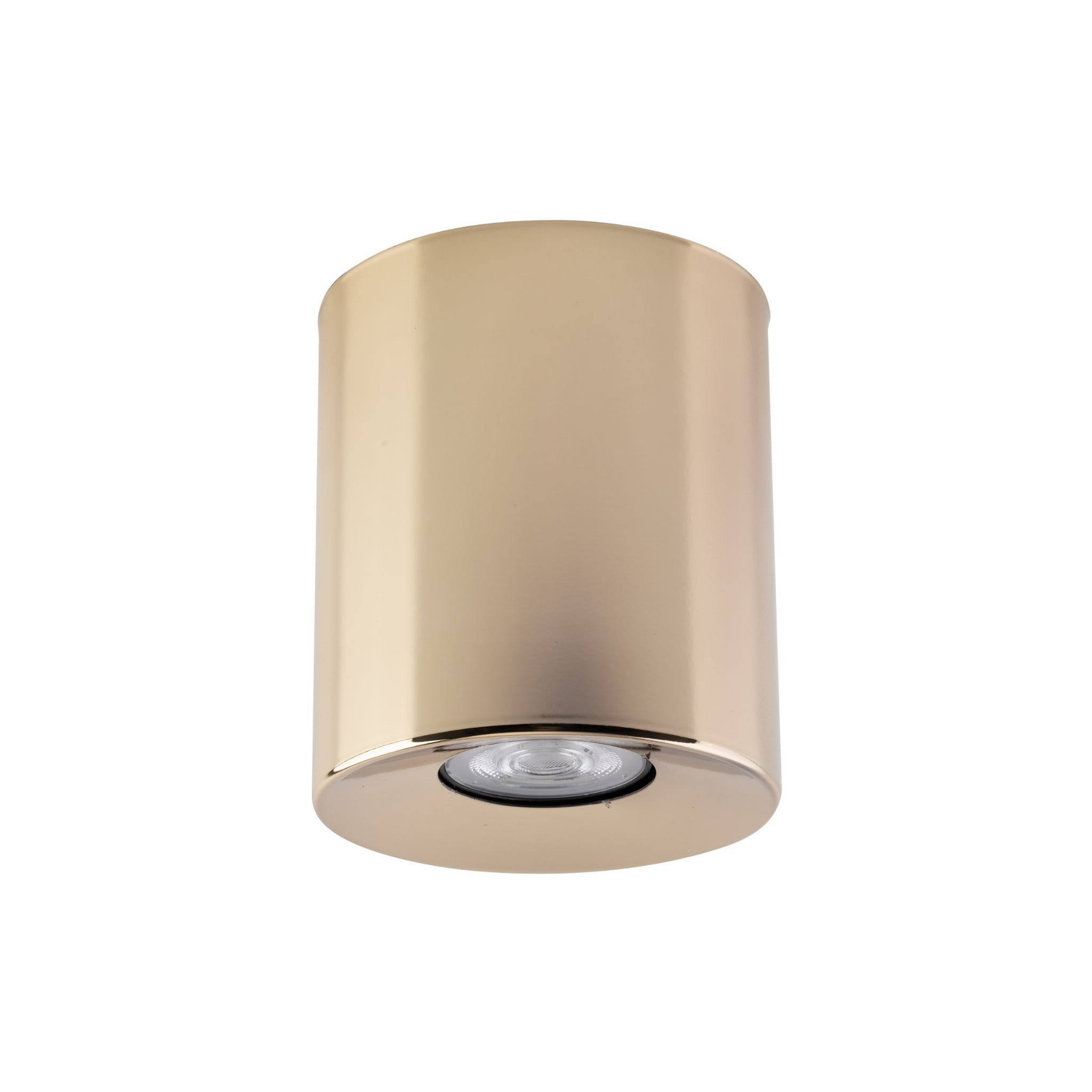 Spot nowoczesny elegancki metalowy tuba złoty TK Lighting Orion 10129 1x10W GU10