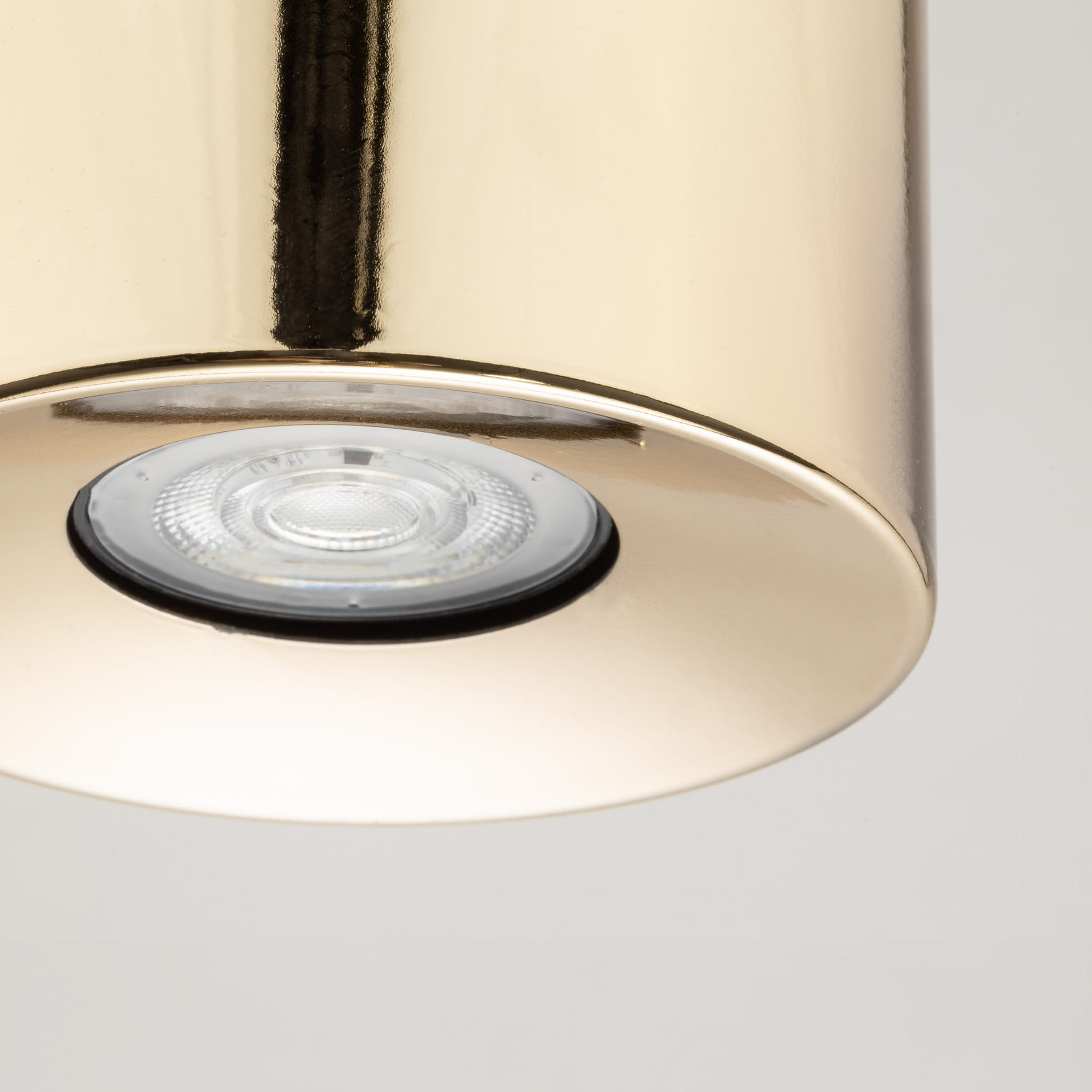 Spot nowoczesny elegancki metalowy tuba złoty TK Lighting Orion 10129 1x10W GU10