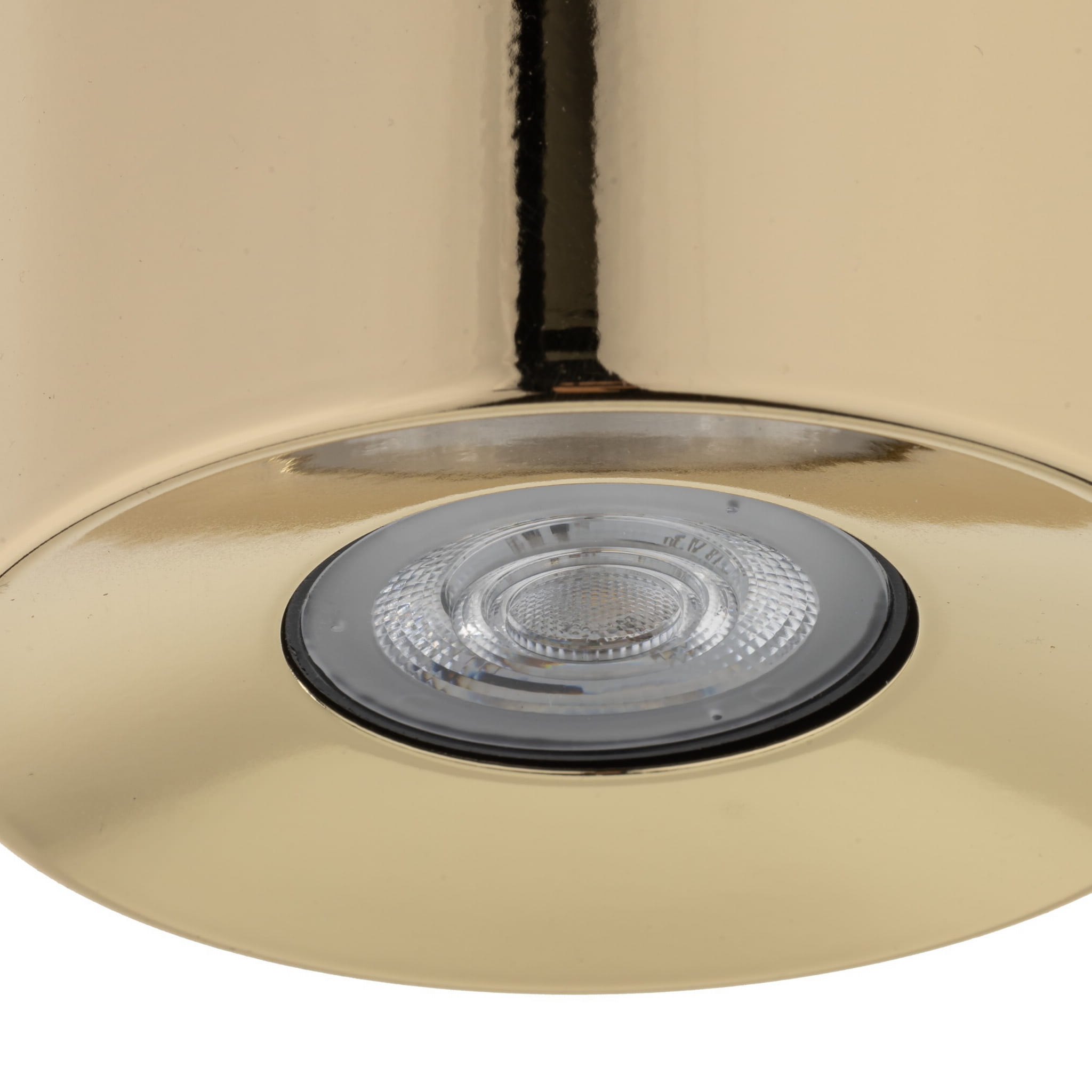 Lampa sufitowa tuba spot okrągła złota TK Lighting Orion 10128 1x10W GU10