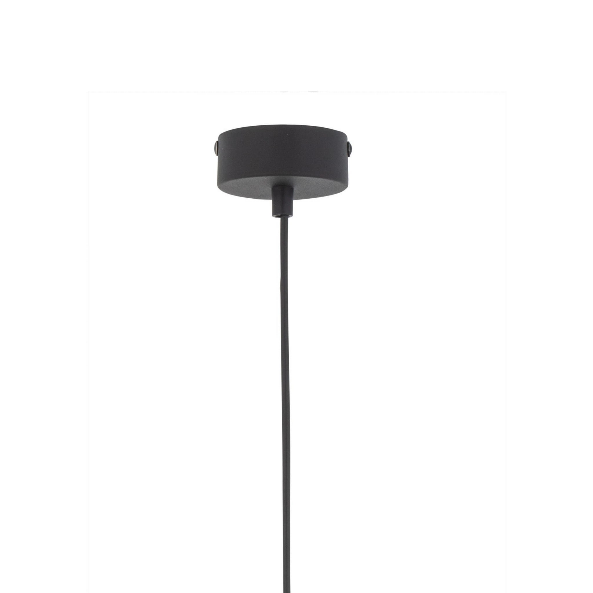 Lampa wisząca nowoczesna elegancka glamour loft klosz szklany bursztynowa czarna TK Lighting Pescara 4575 1x15W E27