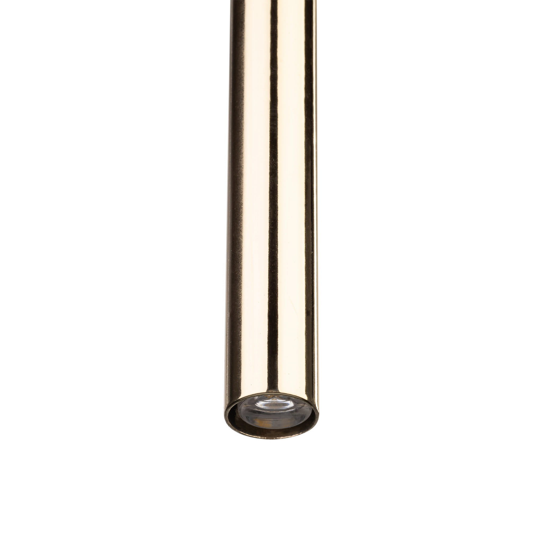 Lampa wisząca nowoczesna elegancka glamour sopel patyk rurka czarna złota TK Lighting Piano 10116 1x8W G9