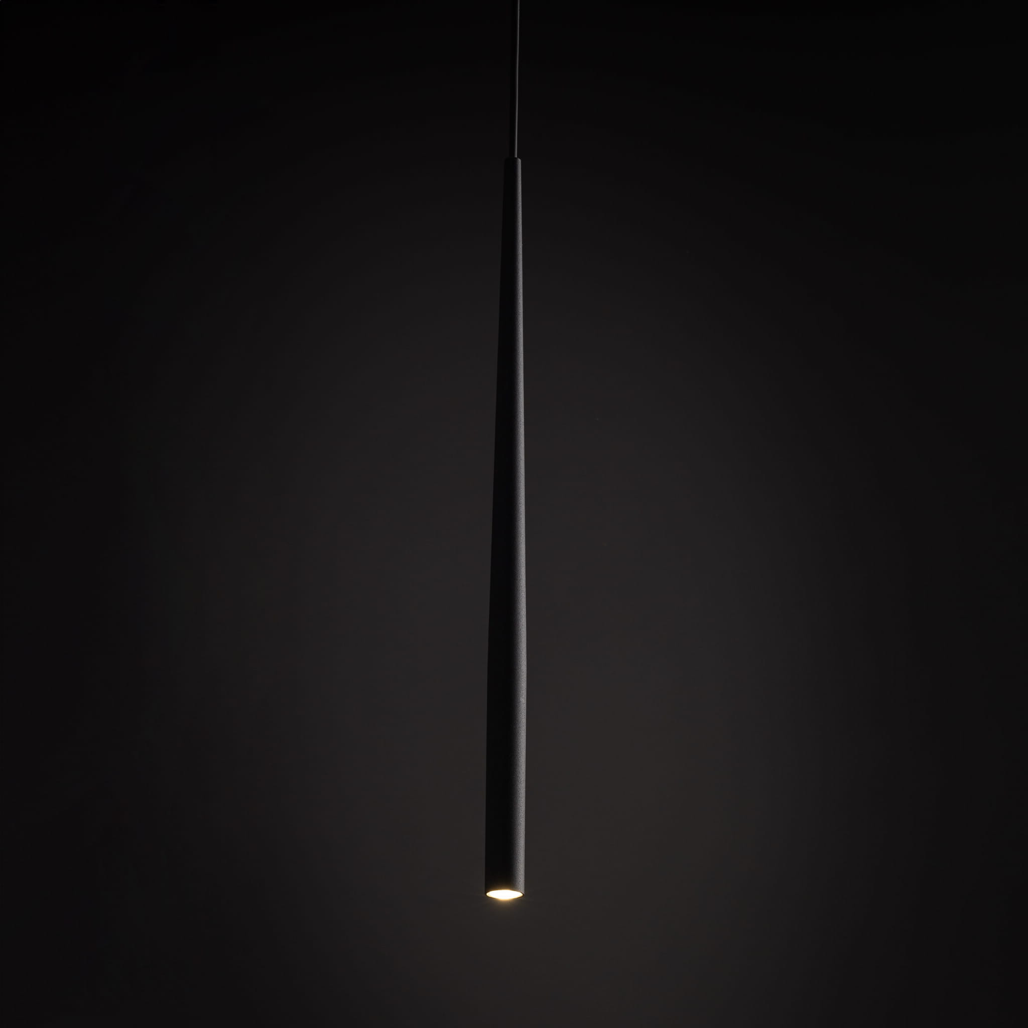 Lampa wisząca nowoczesna patyk rurka sopel TK Lighting Piano 10112 1x8W G9 czarna