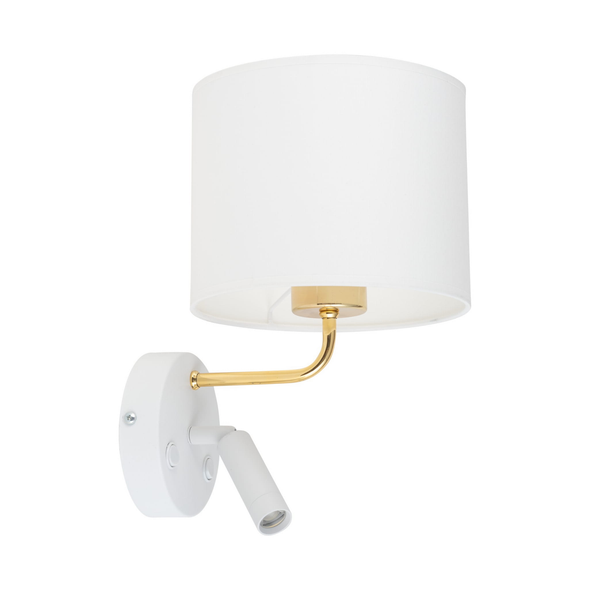 Tk Lighting Richi 1370 kinkiet lampa ścienna 1x60W 1x6W E27 + G9 grafitowy chromowy