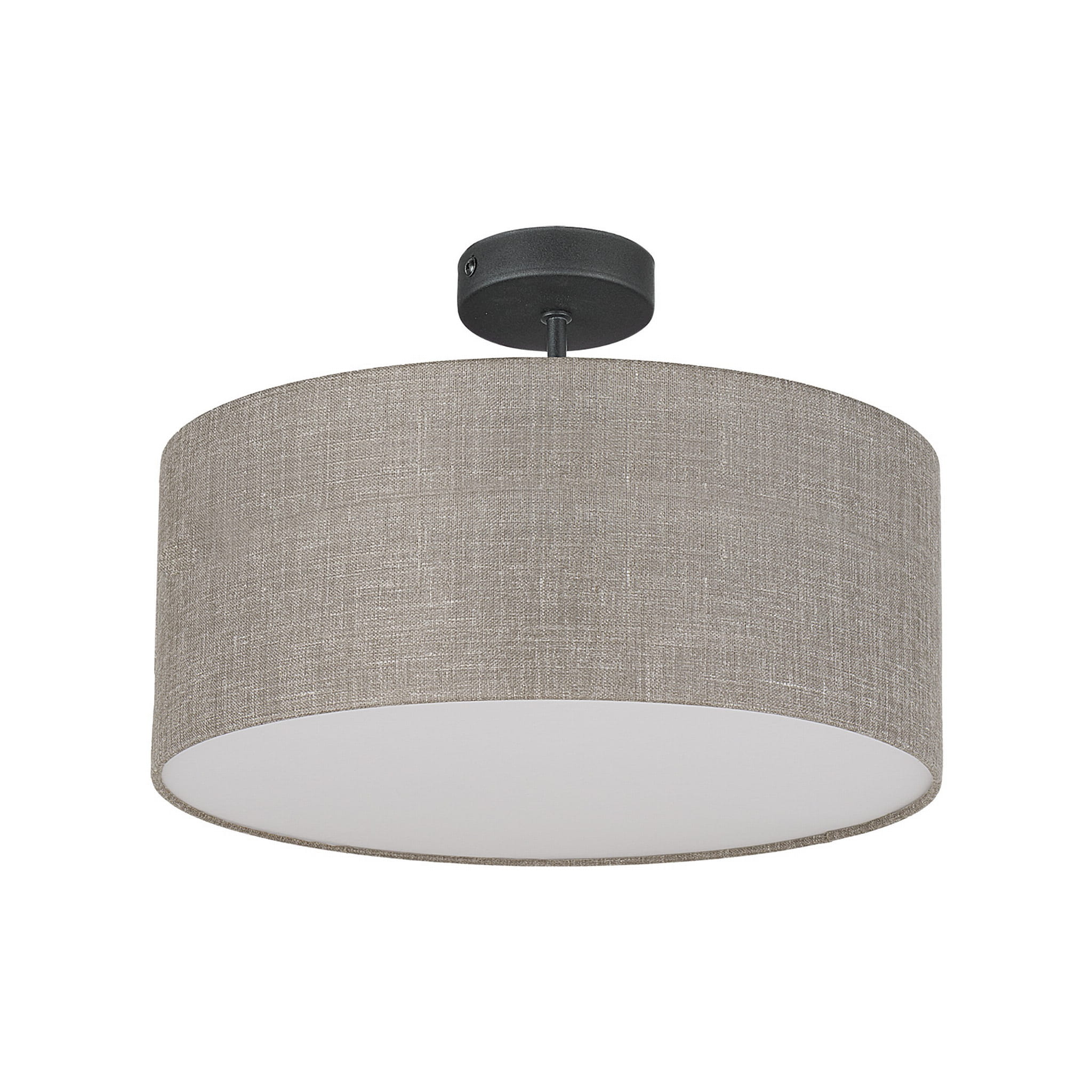Tk Lighting Rondo 6247 lampa wisząca 4x15W E27 czarna szara