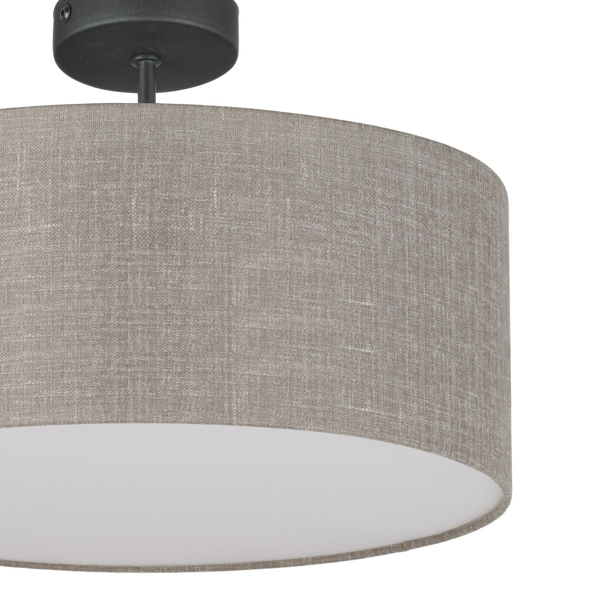 Tk Lighting Rondo 6247 lampa wisząca 4x15W E27 czarna szara