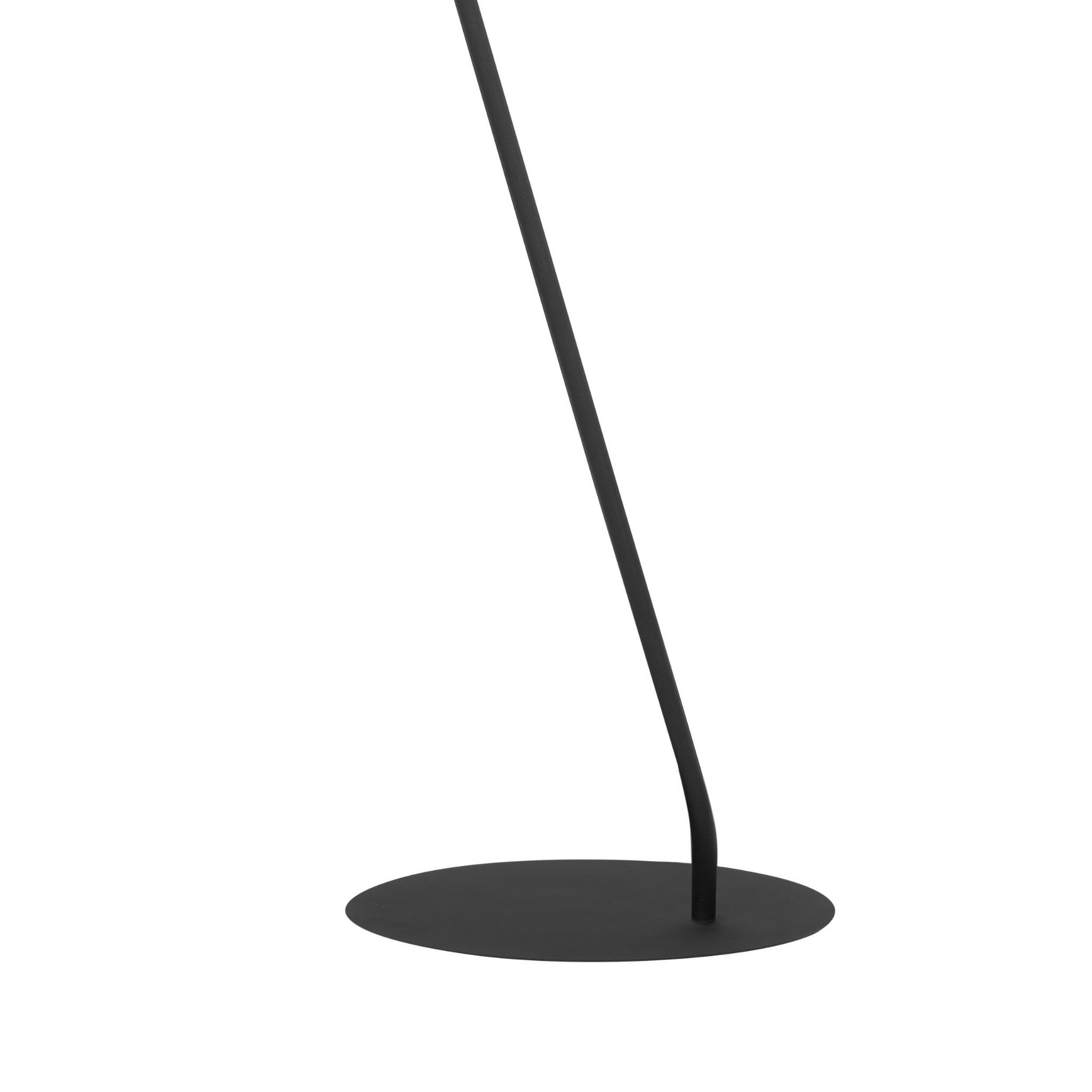 Funkcjonalna lampa podłogowa z serii SOHO BLACK z włącznikiem do salonu, sypialni i biura 5037 TK Lighting E27 1X15W
