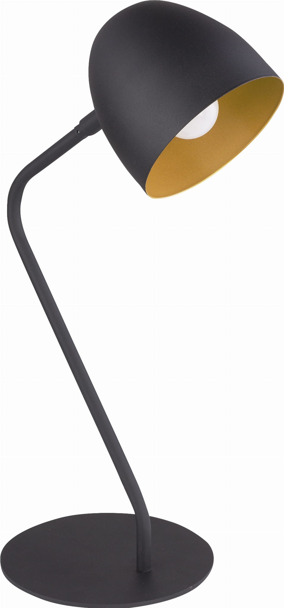 Funkcjonalna lampka nocna z serii SOHO BLACK z włącznikiem do salonu, sypialni i biura 5036 TK Lighting E27 1X15W