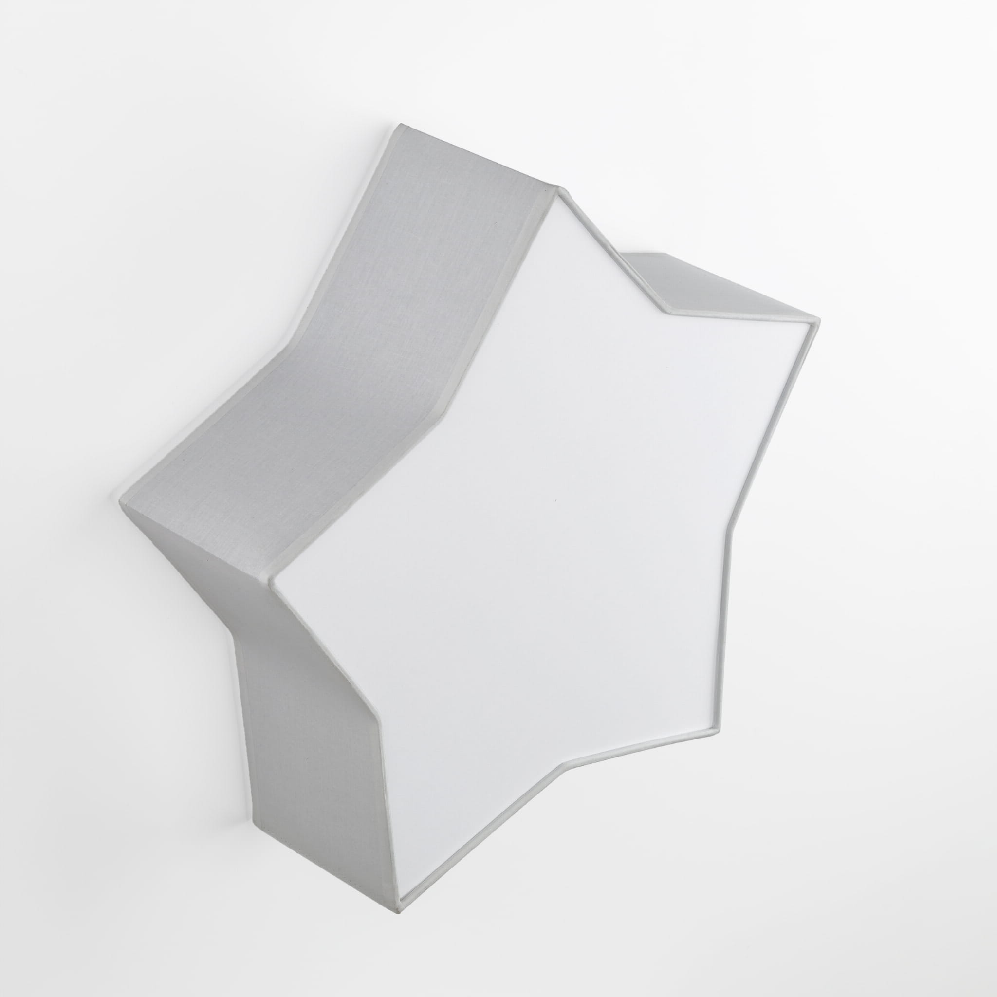 Plafon nowoczesny skandynawski dziecięcy gwiazda szary biały TK Lighting Star 6972 2x15W E27