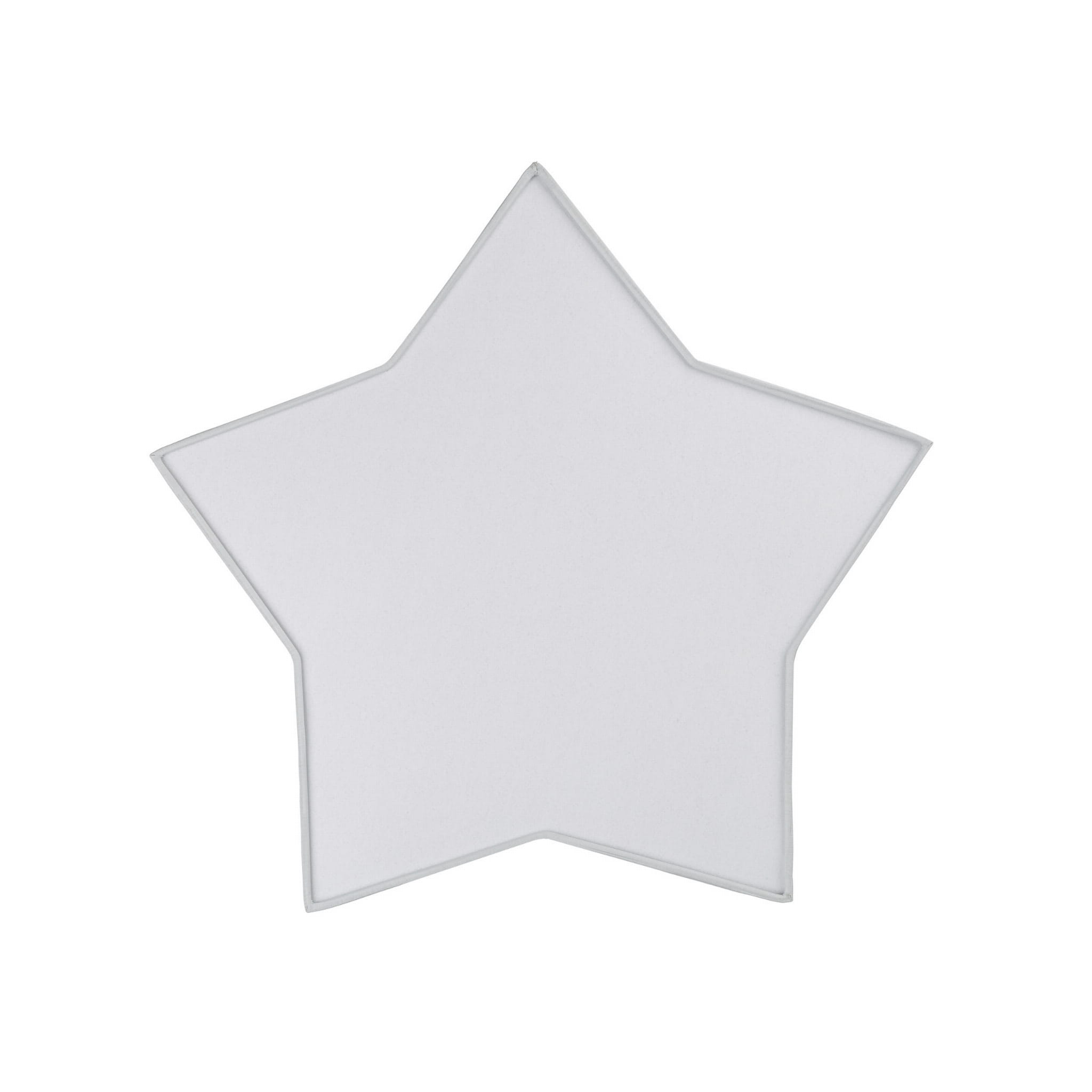 Plafon nowoczesny skandynawski dziecięcy gwiazda szary biały TK Lighting Star 6972 2x15W E27
