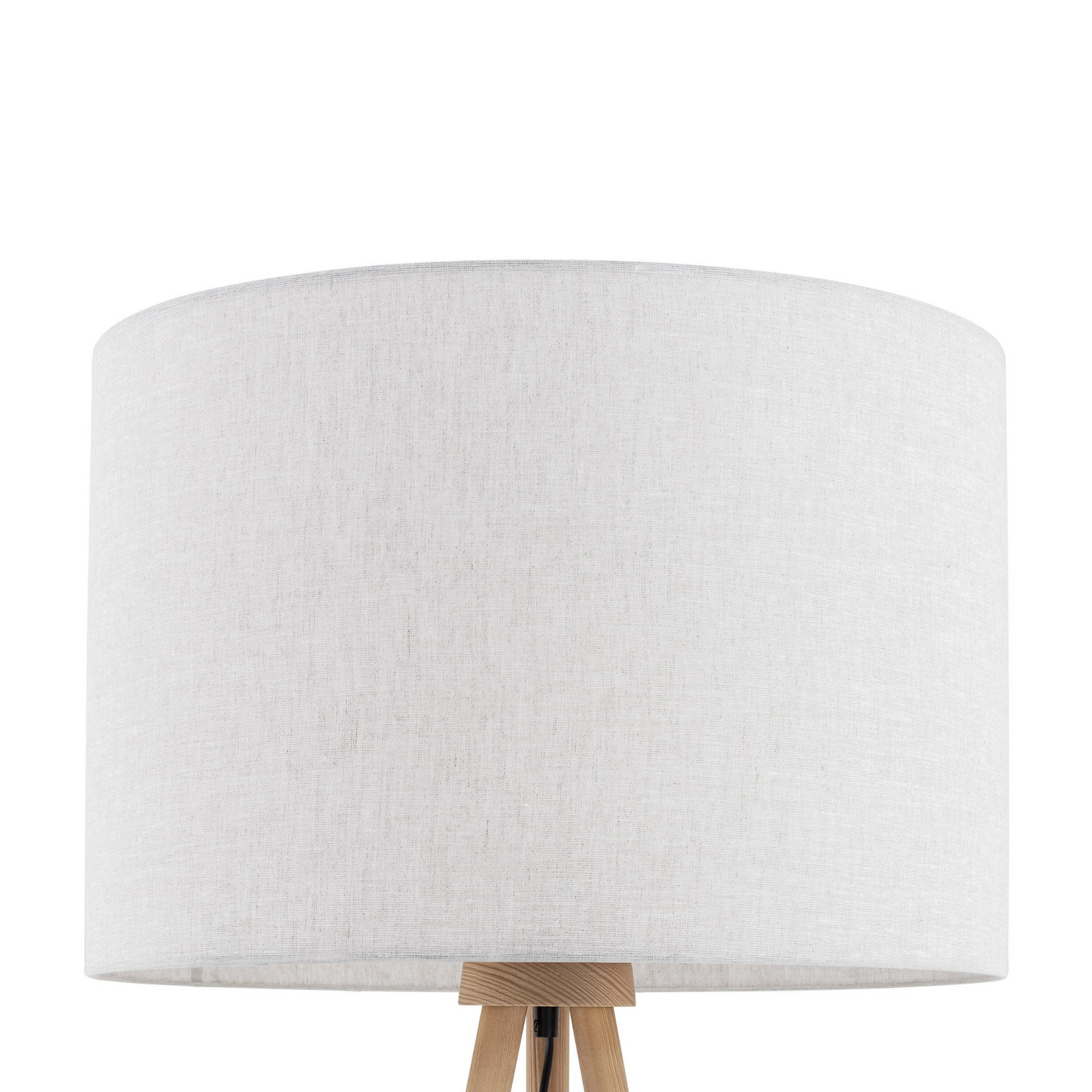 TK LIGHTING TOKYO LAMPA podłogowa 1-PUNKTOWA tuba sosna len 5284 E27 1X15W