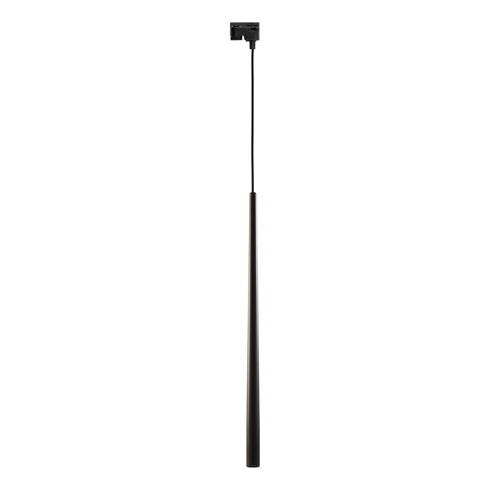 Lampa wisząca do systemu szynowego 1-fazowego Tracer nowoczesna elegancka sopel rurka patyk czarna TK Lighting Tracer 5751 1x6W G9