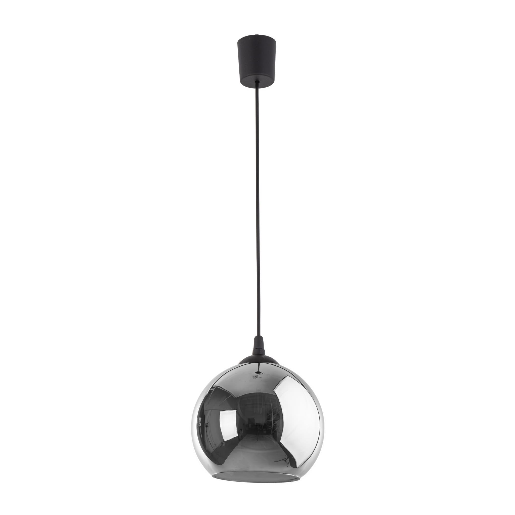 TK Lighting Venezia 5740 lampa wisząca 1x15W E27 czarna grafitowa