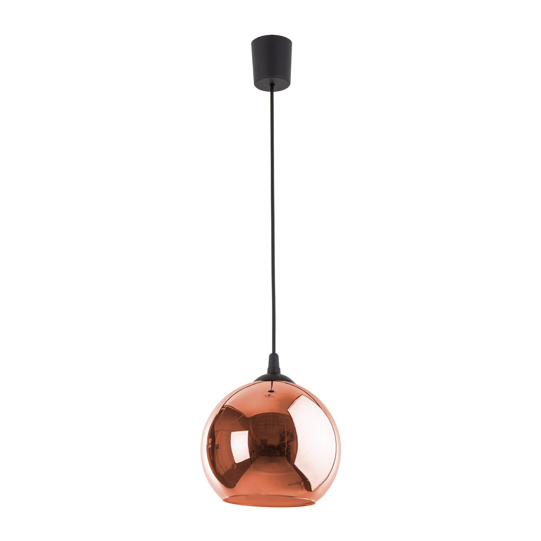 TK Lighting Venezia 5741 lampa wisząca 1x15W E27 czarna miedziana