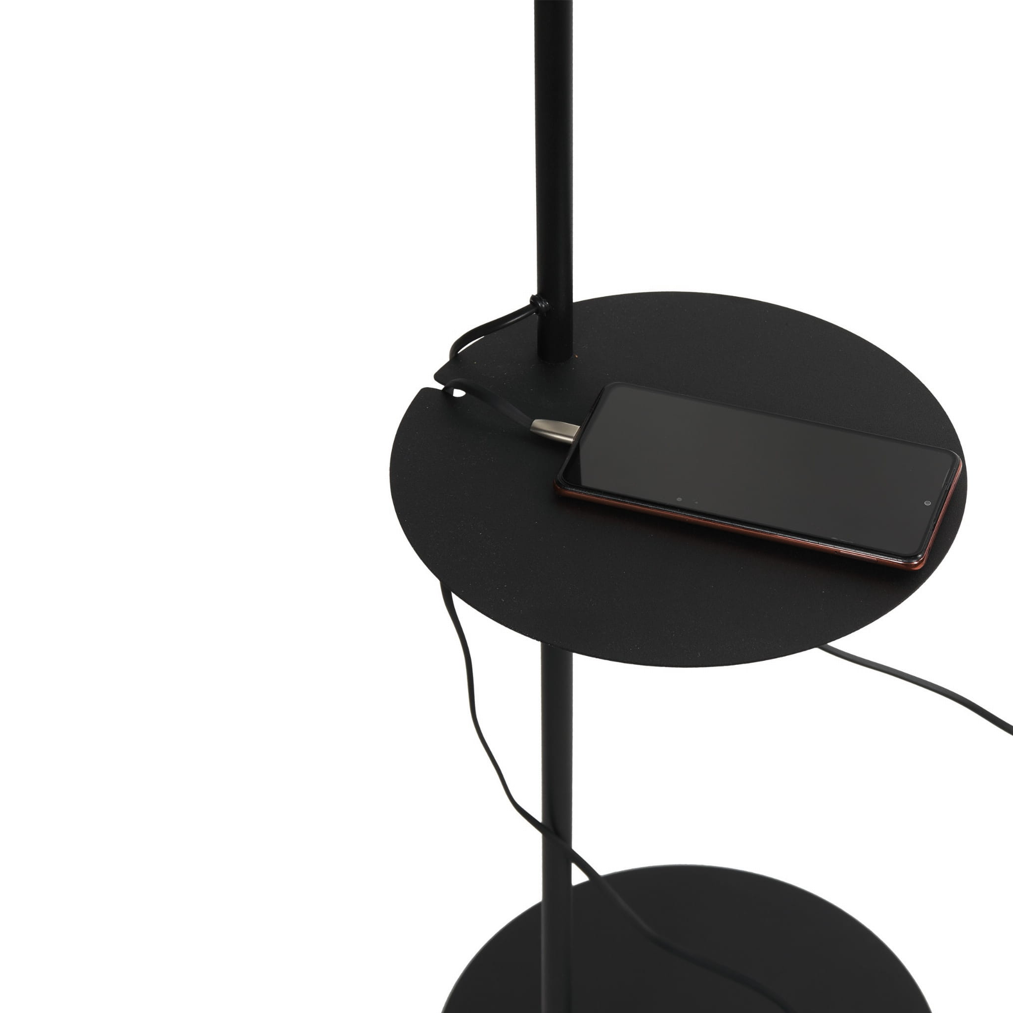 Lampa podłogowa nowoczesna loft industrialna metalowa czarna TK Lighting Zing 5959 1x10W GU10