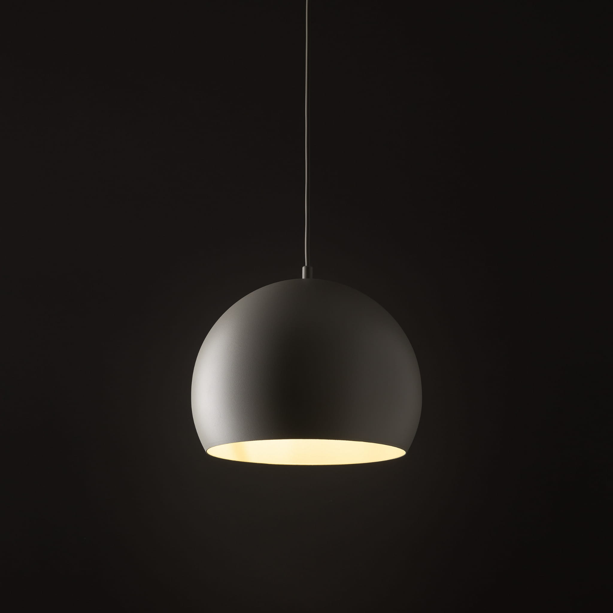 Lampa wisząca loft industrialna okrągły metalowy klosz misa beżowa TK Lighting Zoe 10173 1x15W E27