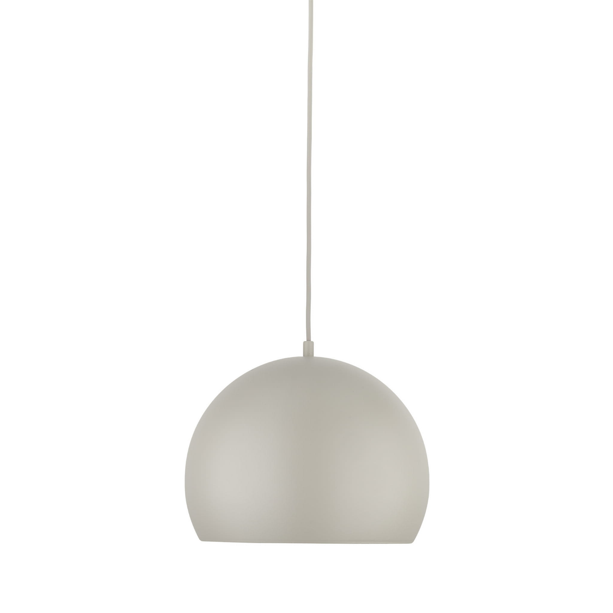 Lampa wisząca loft industrialna okrągły metalowy klosz misa beżowa TK Lighting Zoe 10173 1x15W E27