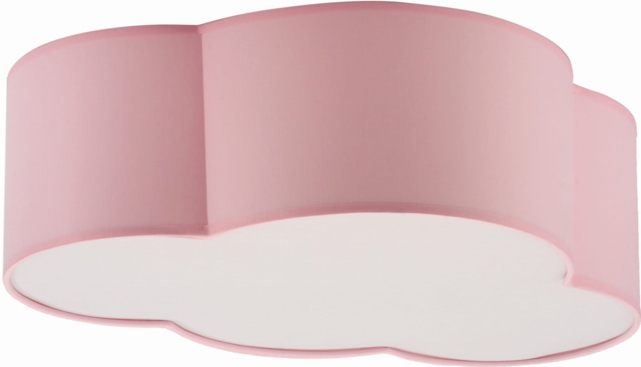 Plafon chmurka do pokoju dziecka lampa sufitowa Tk Lighting Cloud 6075 2x15W E27 biały różowy