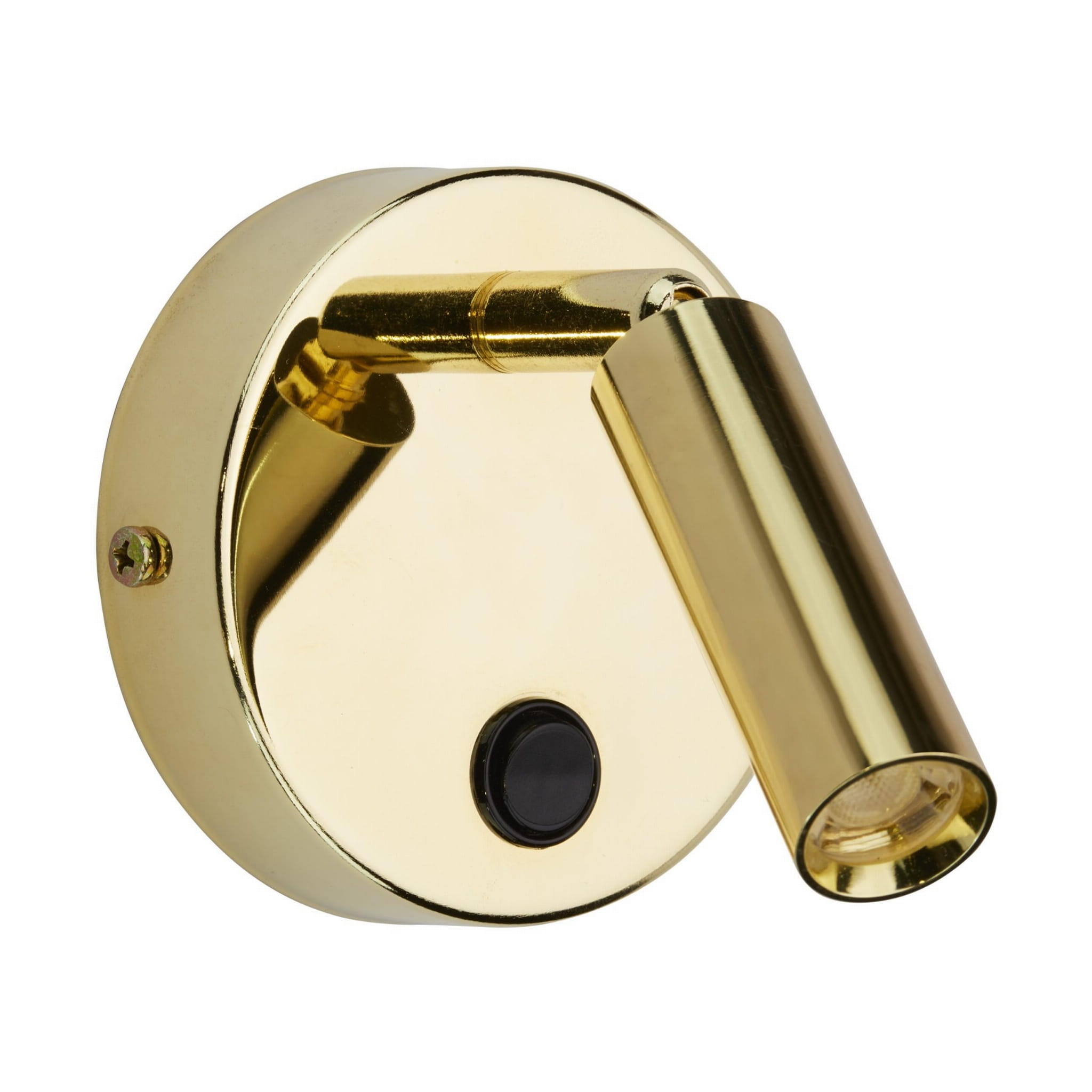 Kinkiet do czytania ruchomy z wyłącznikiem tuba rurka patyk TK Lighting Enzo 1372 1x6W G9 złoty
