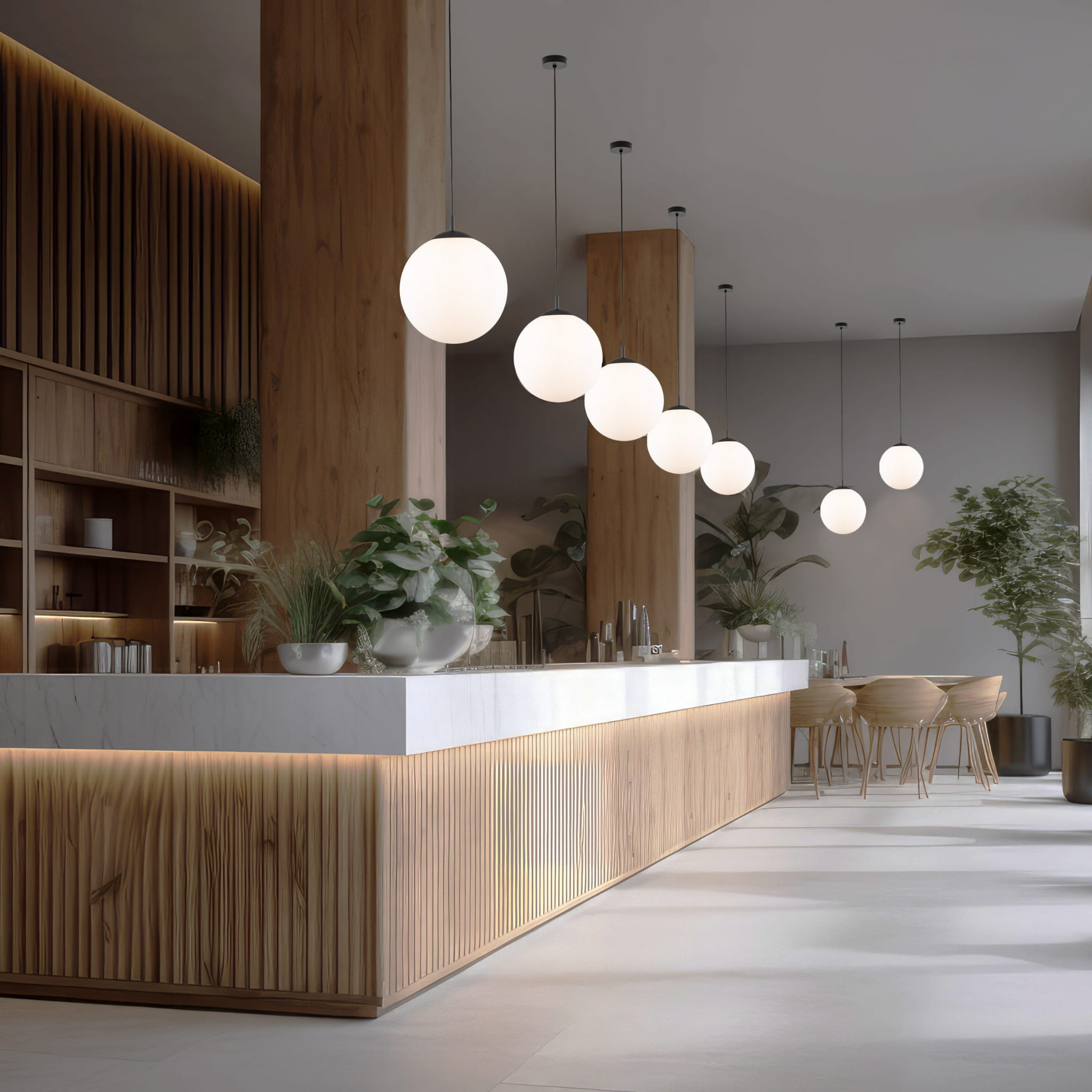 Lampa wisząca nowoczesna elegancka loft industrialna klosz szklany kula biała czarna TK Lighting Esme 5671 1x15W E27