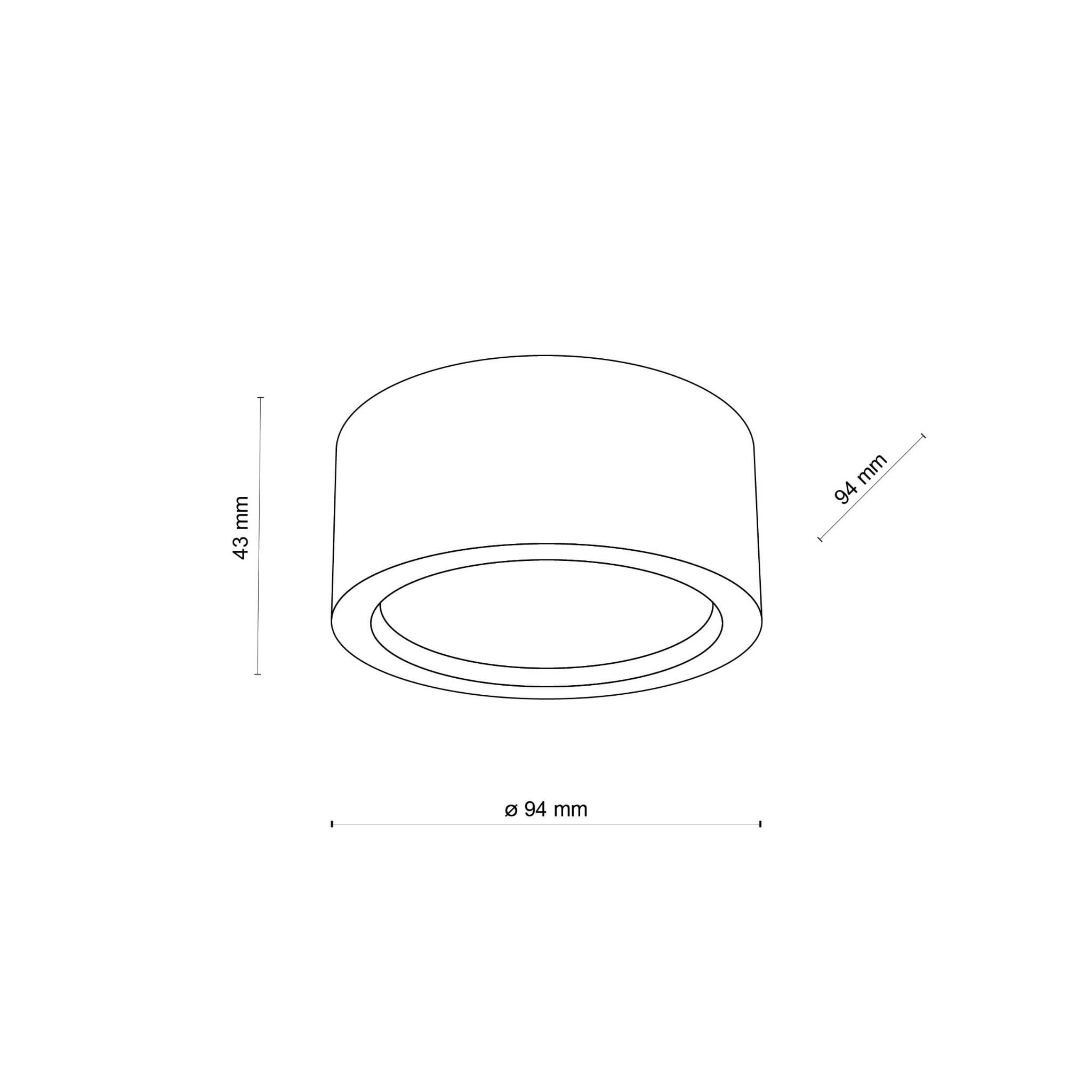 Spot nowoczesny skandynawski boho drewniany koło tuba drewniany TK Lighting Eve 10123 1x11W GX53