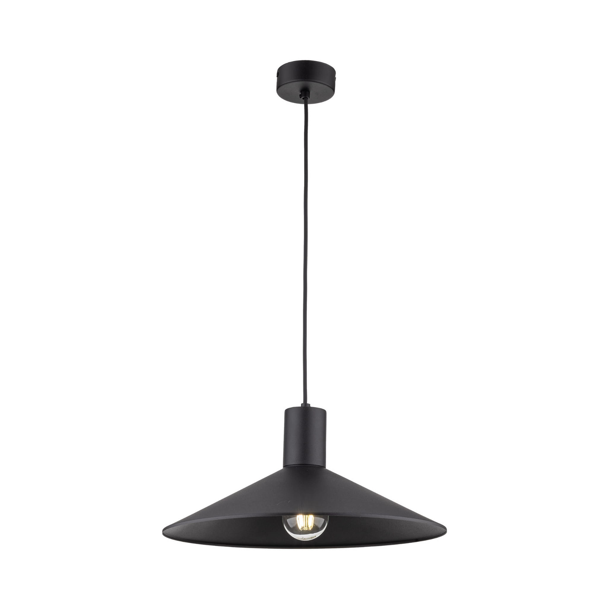 Lampa wisząca nowoczesna industrialna loft retro metalowa czarna TK Lighting Jump 1831 1x15W E27