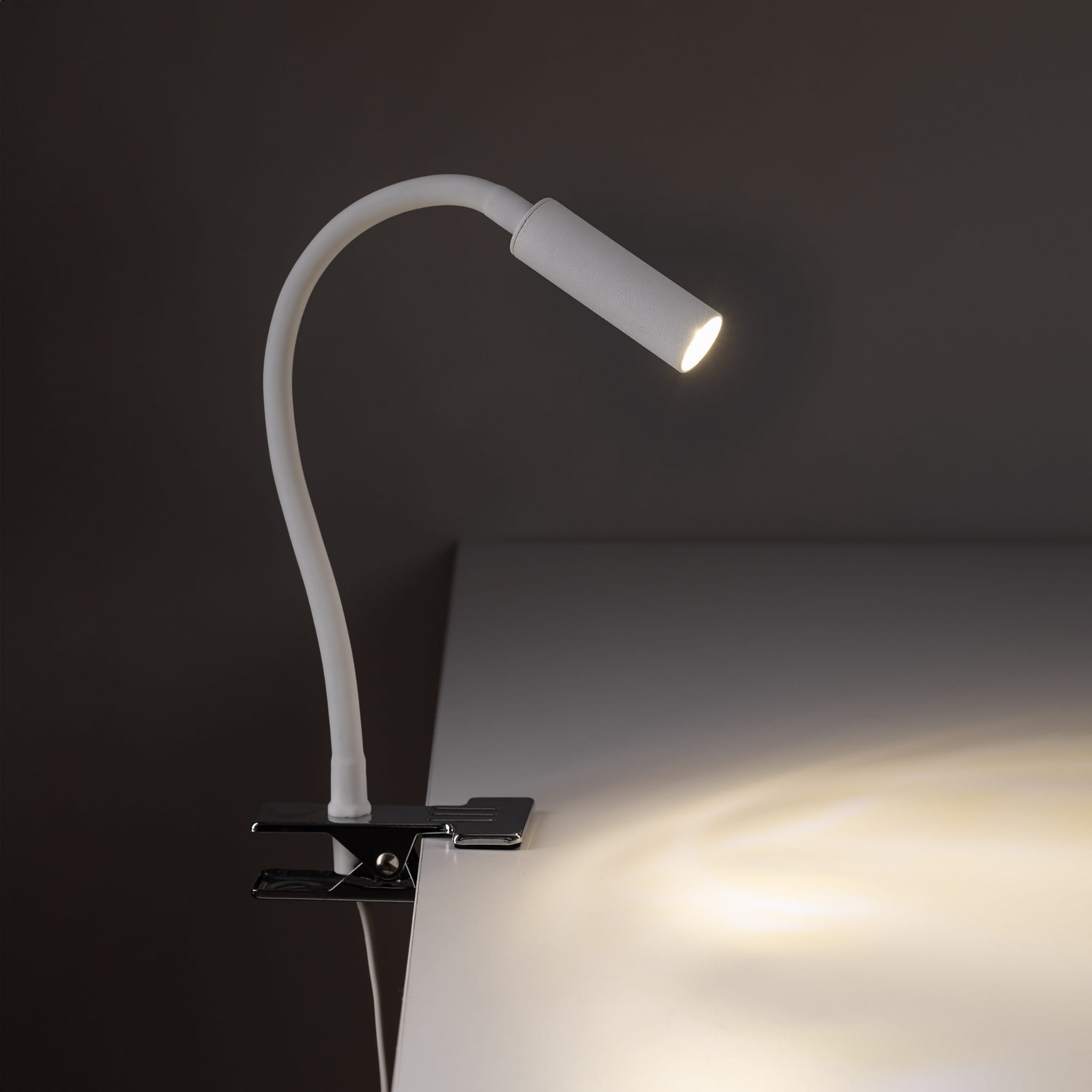 Lampka nowoczesny industrialny loft tuba rurka biała TK Lighting Lagos 16024 1x6W G9