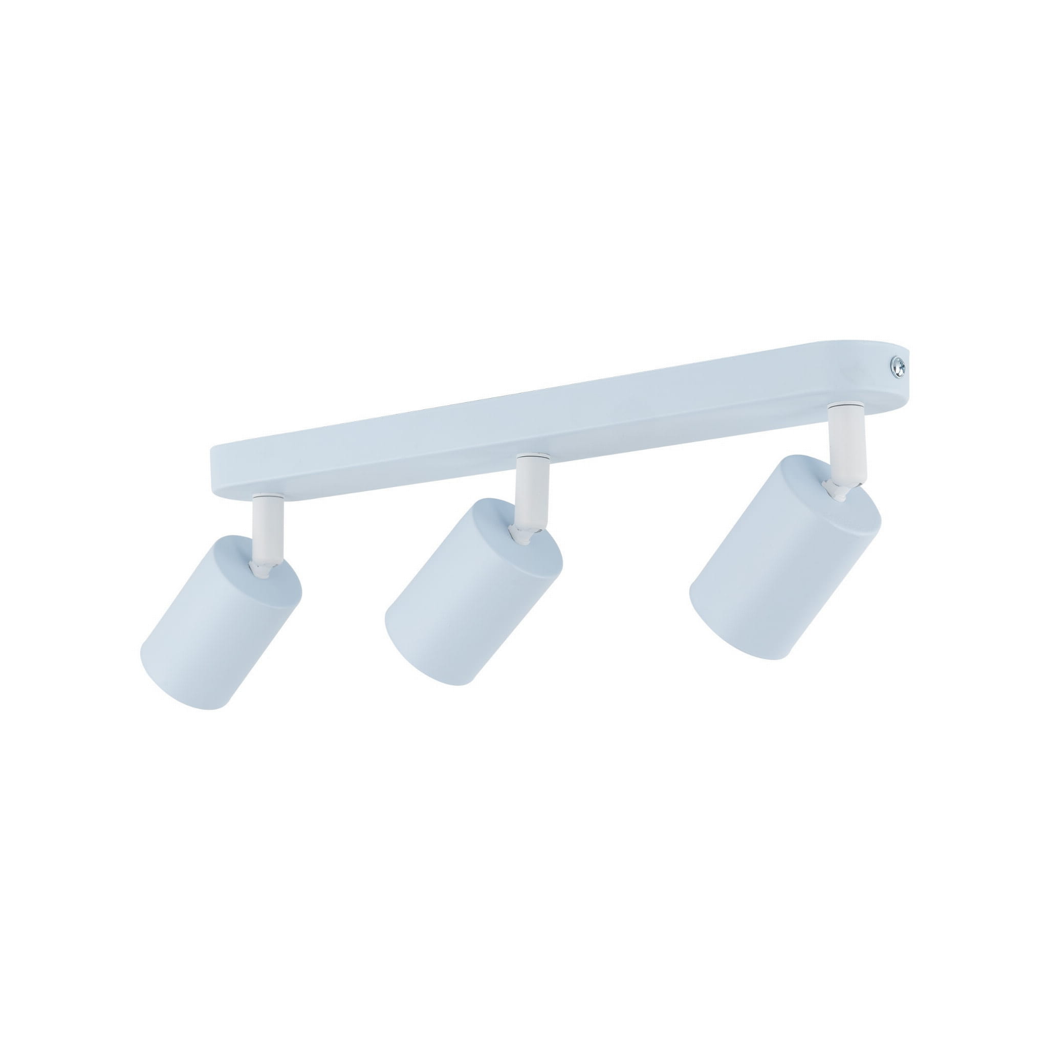 Plafon nowoczesny skandynawski loft metalowy reflektory niebieski TK Lighting Livia 10238 3x10W GU10