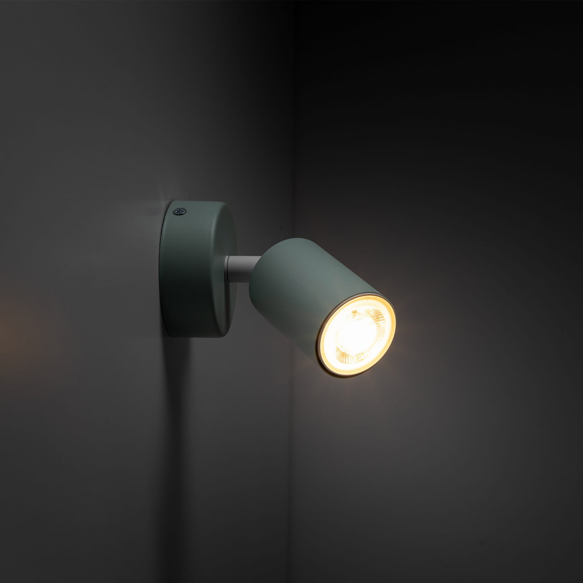 Spot nowoczesny skandynawski loft metalowy reflektor miętowy TK Lighting Livia 10220 1x10W GU10