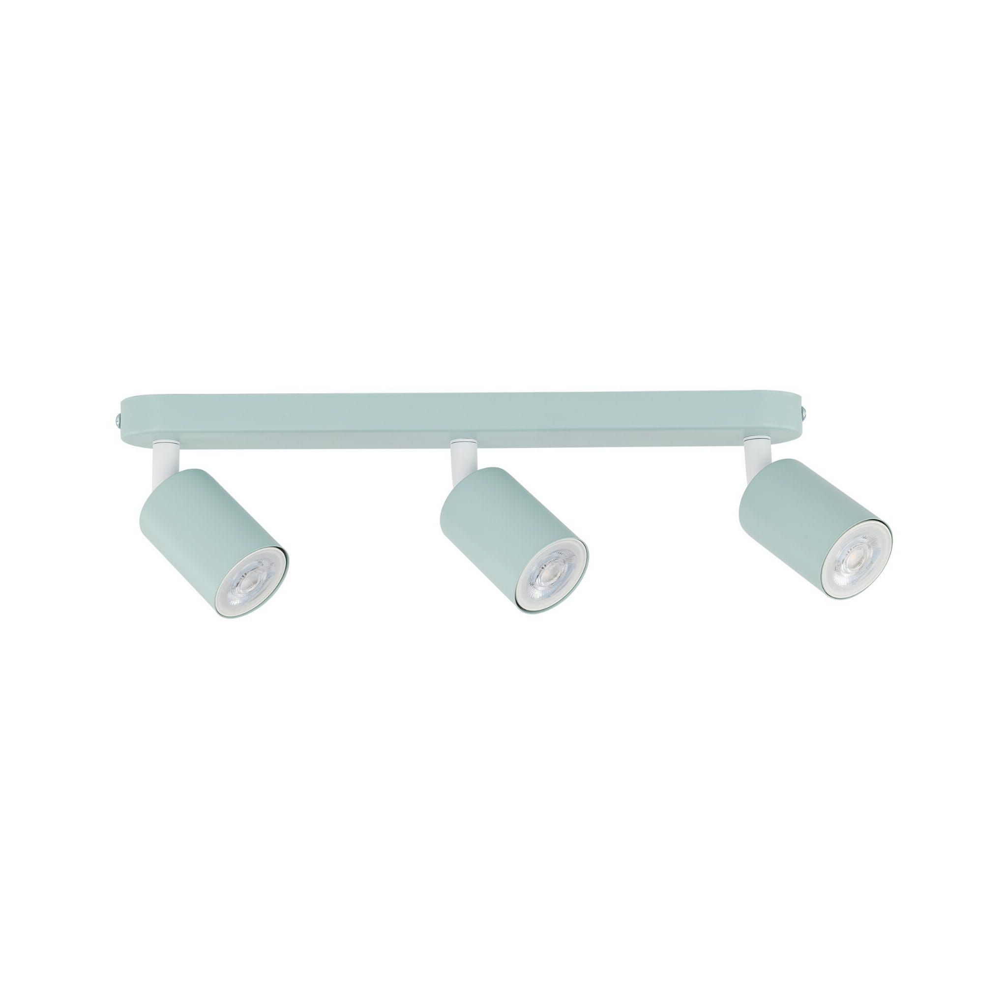 Plafon nowoczesny skandynawski loft metalowy reflektory miętowy TK Lighting Livia 10236 3x10W GU10