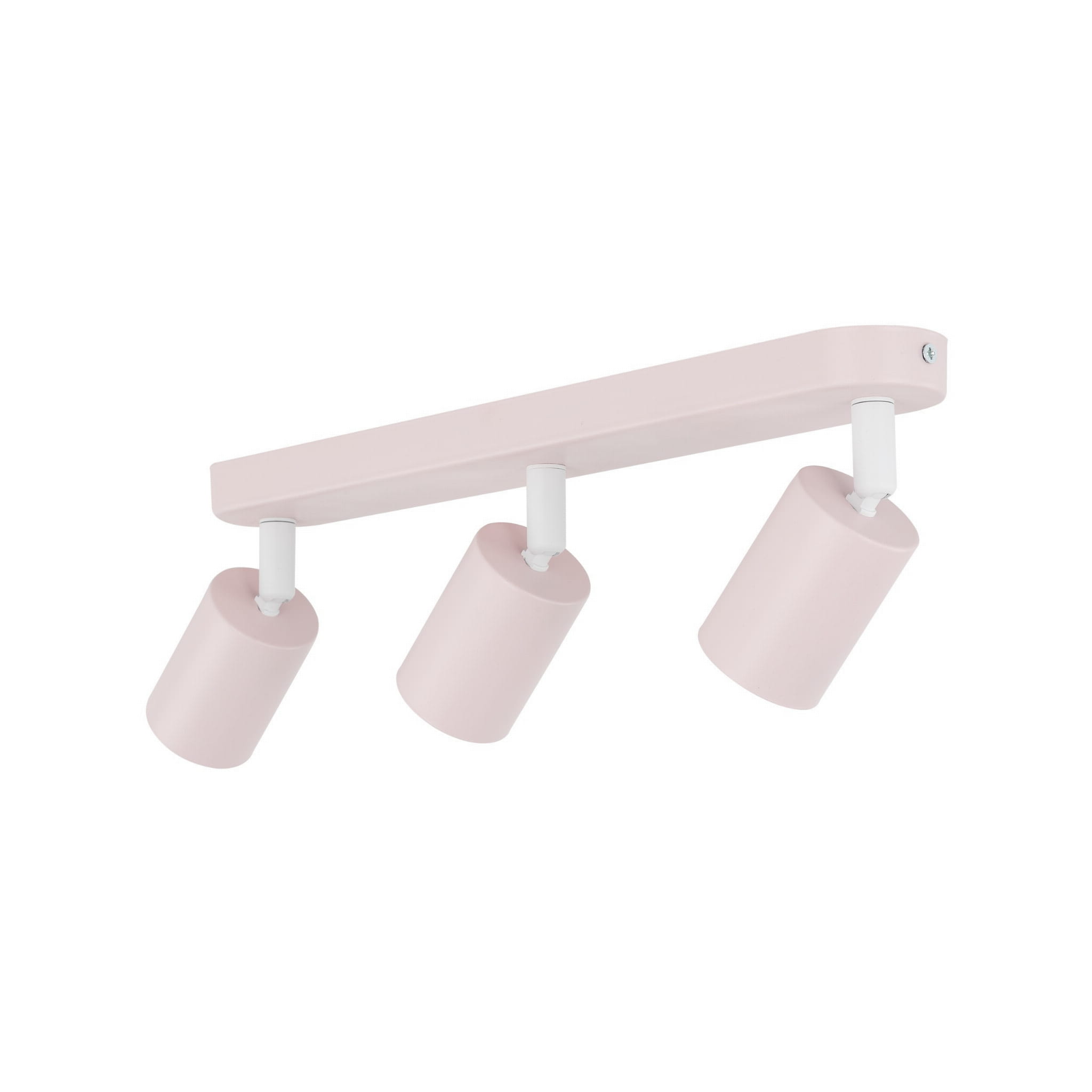 Plafon nowoczesny skandynawski loft metalowy reflektory różowy TK Lighting Livia 10234 3x10W GU10