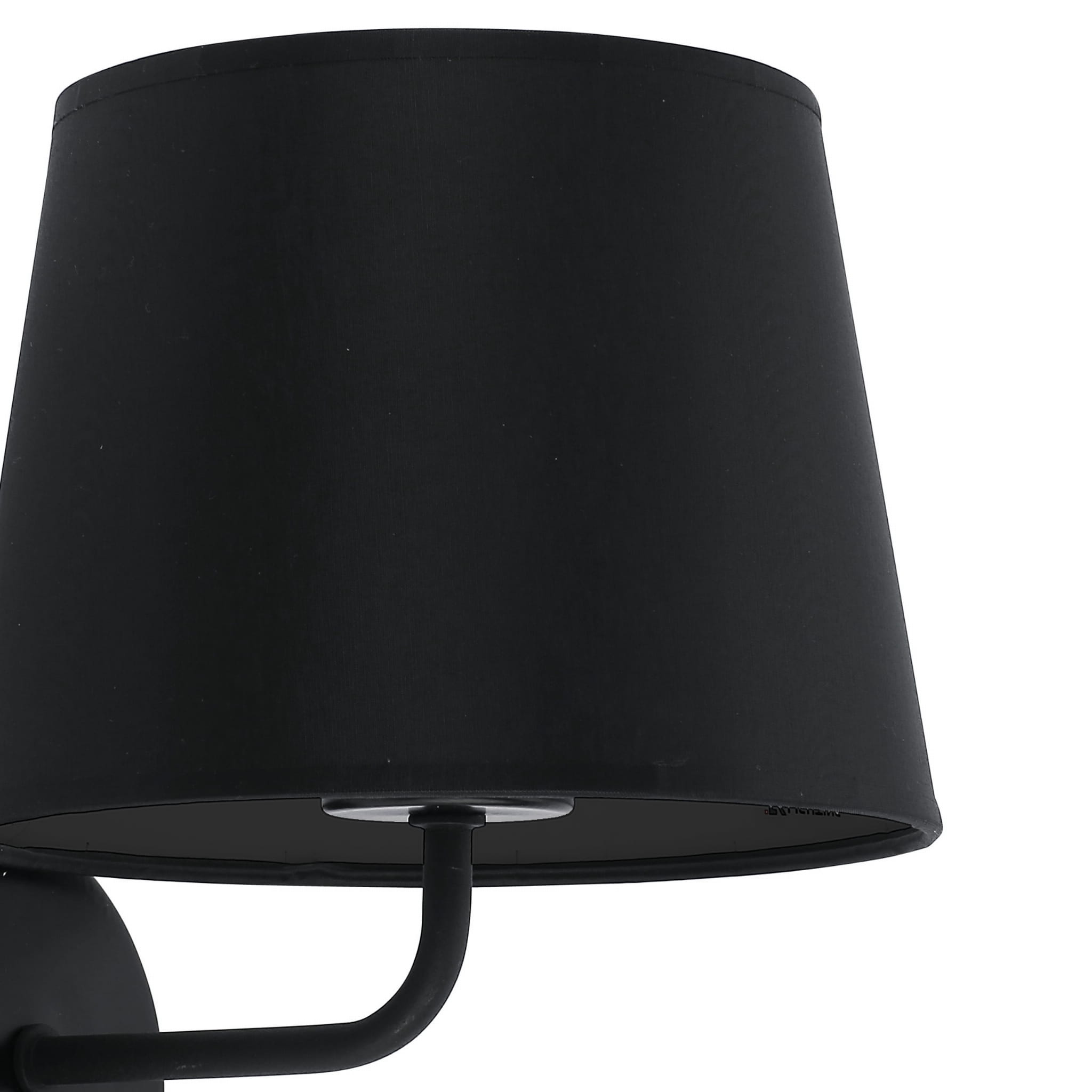 TK Lighting Maja 1884 kinkiet lampa ścienna 1x60W E27 czarna